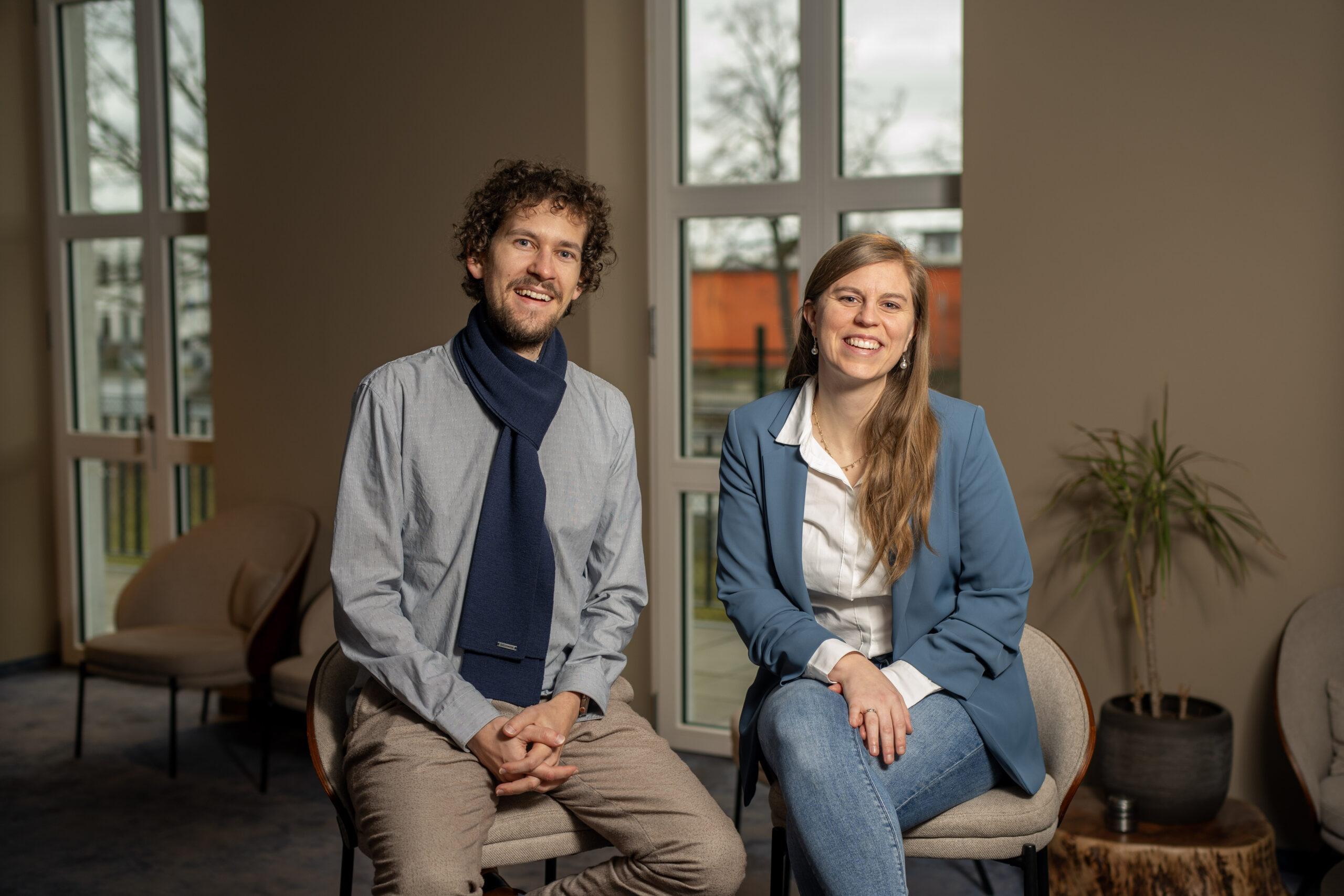 Jan Jonas Kunz und Marielle Schäfer von Home Vision